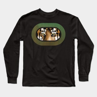 Intense stare from a tiger Long Sleeve T-Shirt